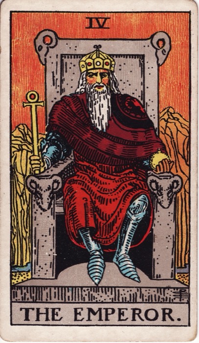 Колода Райдера-Уэйта-Смит (The Emperor)