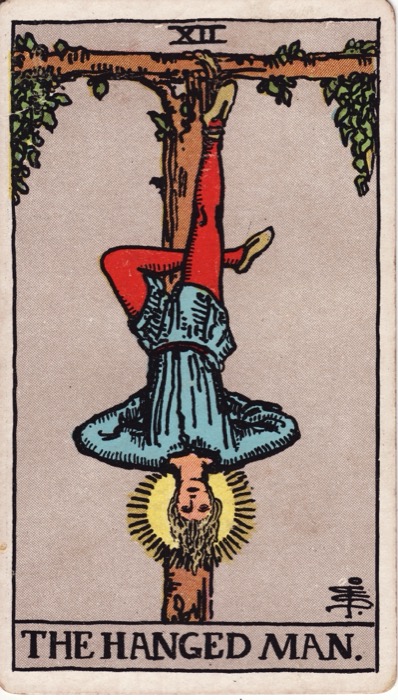 Колода Райдера-Уэйта-Смит (The Hanged Man)