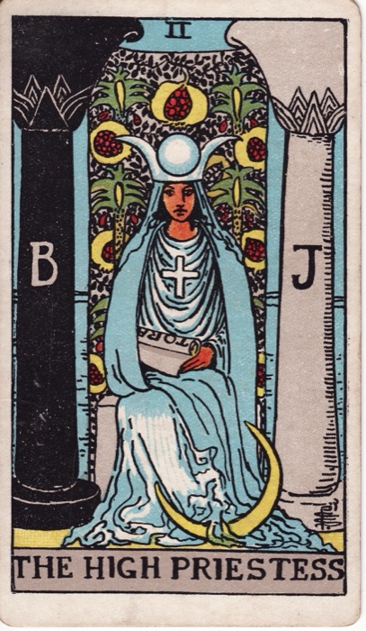 Колода Райдера-Уэйта-Смит (The High Priestess)
