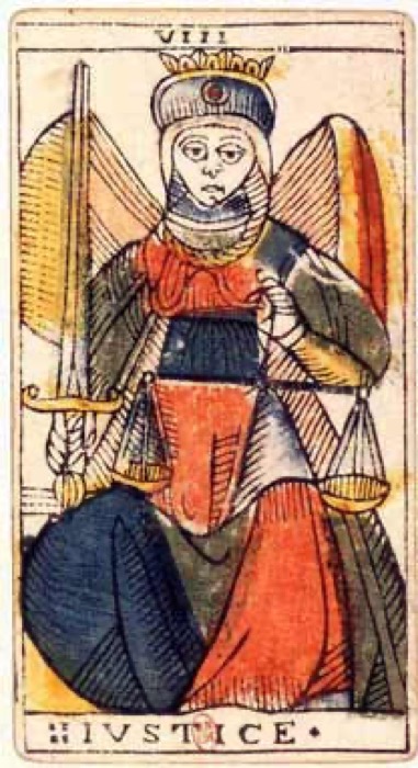 Марсельское Таро Жана Додаля (La Justice)