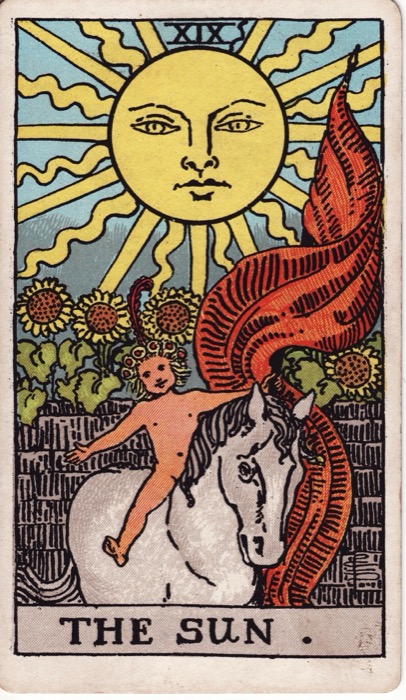 Колода Райдера-Уэйта-Смит (The Sun)